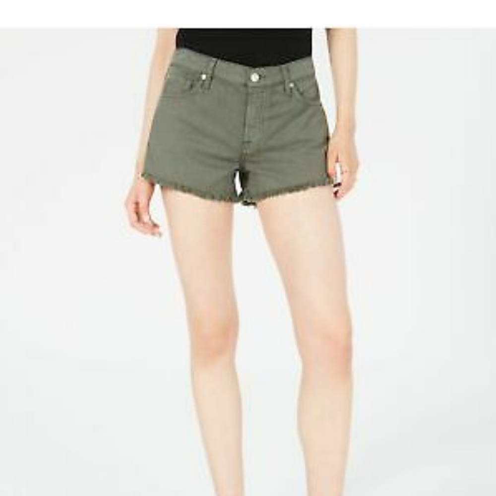 7 for all mankind Green shorts size 32